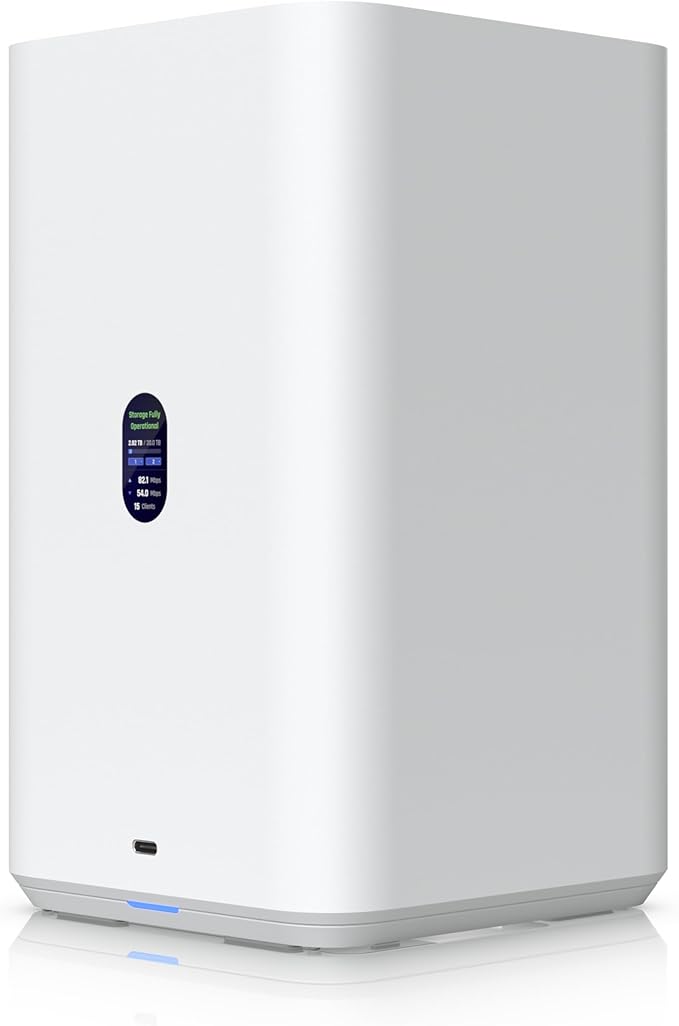 Ubiquiti UNAS 2 UniFi 2-Bay Network Attached Storage - White (UNAS-2-W)