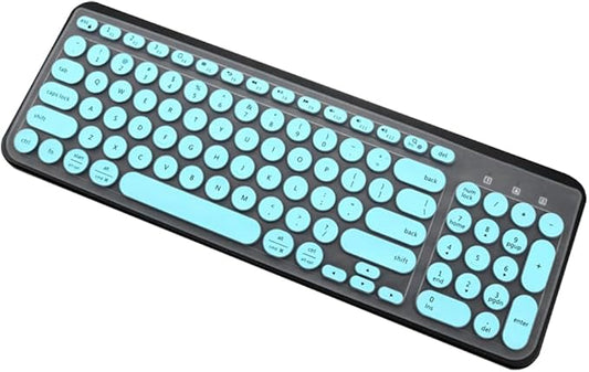 Silicone Keyboard Skin Cover Protector Compatible for Logitech K780 Multi-Device Wireless Keyboard, K780 Multi-Device Wireless Keyboard Accessories (Mint)
