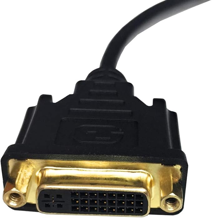 HDMI to DVI Cable, Bi-Directional Adapter, 4K DVI to HDMI Converter (1 Pack)