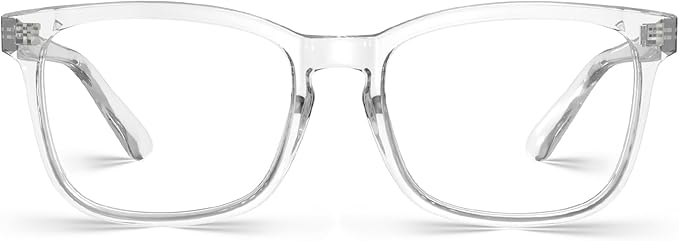 VISOONE Blue Light Blocking Glasses Square with Anti Computer Glare for Gaming Women and Men MONTANA