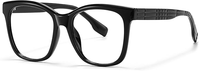 Oversized Square Blue Light Blocking Glasses for Women and Men - Gaming & Computer Anti-Fatigue