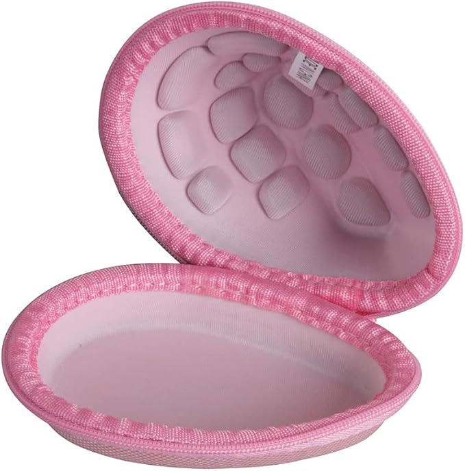 Adada Hard Travel Case for Logitech Lift Vertical Ergonomic Mouse (Pink)