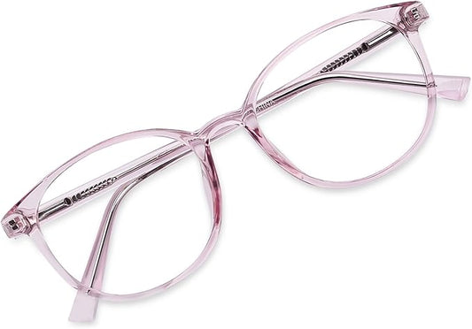 OPTOFENDY Blue Light Glasses for Women, TR90 Fashion Blue Light Blocking Glasses for Computer
