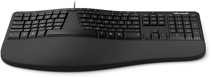 Microsoft Ergonomic Keyboard for Business - Wired - Black