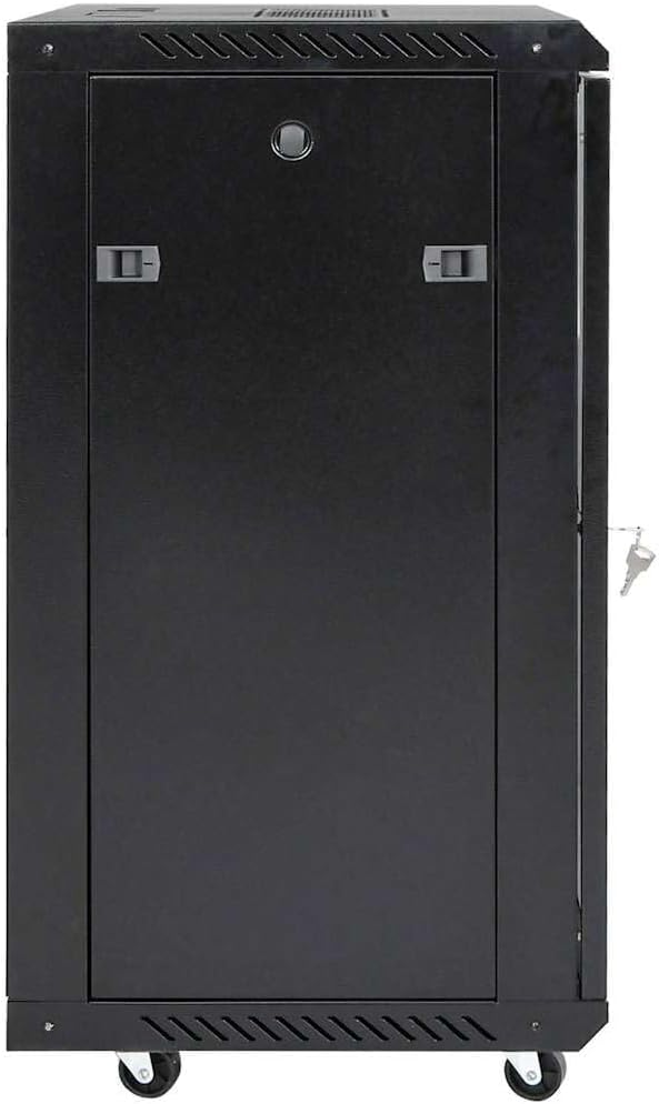 15U Network Cabinet 19" IP20 Black 23.6" x 17.7" x 33.9" (Black,60 x 45 x 86 cm)
