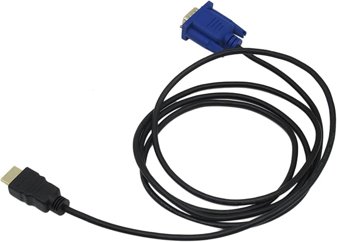 Xspeedonline HDMI Male to VGA Male Video Converter Adapter Cable for PC DVD 1080P HDTV 6FT