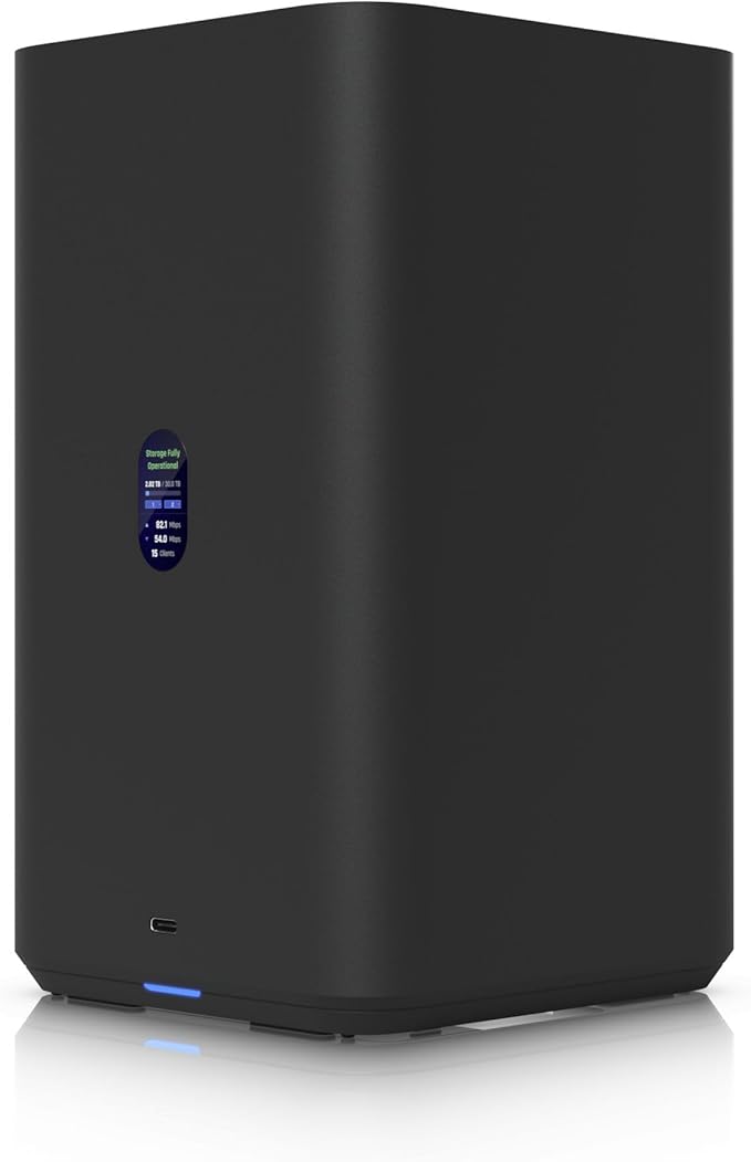 Sistema NAS Ubiquiti UNAS 2 2 Baías 3.5" Preto
