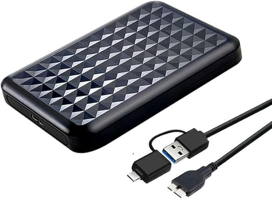 Ultra Slim Portable External Hard Drive 2.5'' USB 3.0 HDD Storage for PC, Mac, Laptop, PS4, PS5, Xbox one (750GB)