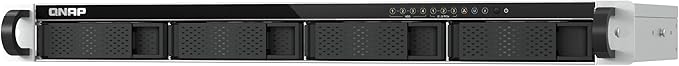 QNAP TS-h765eU-8G | 7-Bay, Intel Atom, 2.5GbE, 1U Hybrid Short-Depth Rackmount NAS