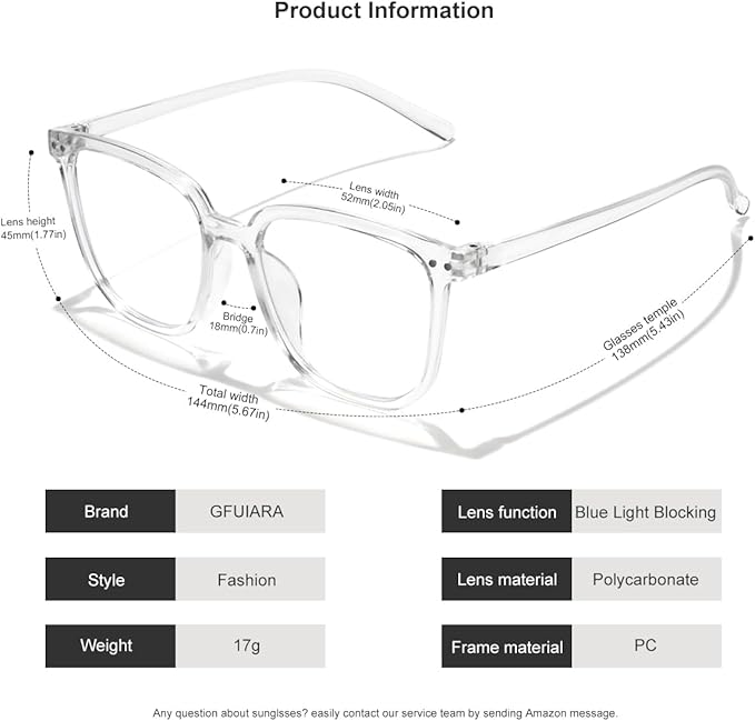 Blue Light Blocking Glasses for Women Men,Fashion Square Blue Blockers Glasses,Computer/TV/Phones/Gaming Glasses