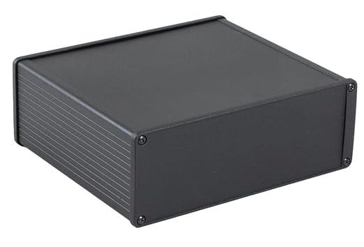 1457U1601BK，Enclosures, Boxes, & Cases 1457U 160MM ENCL Black PNT V1