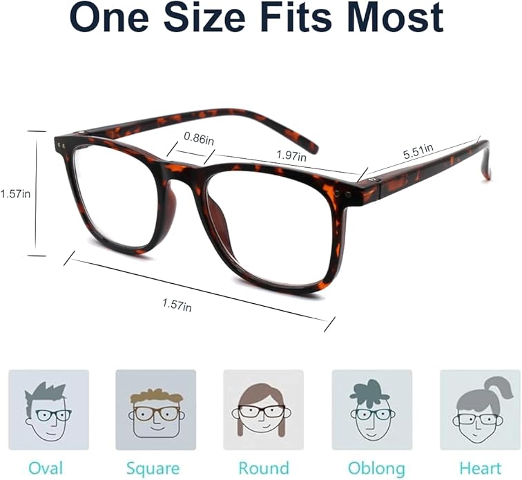 AOSM Blue Light Glasses for Men & Women,Gaming glasses Anti-Glare UV400 Protection,Blue Light Blocking to Relieve Eye Strain