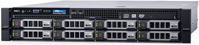 Dell PowerEdge R530 8 x 3.5 Hot Plug E5-2603 V3 Six Core 1.6Ghz 128GB 3X 4TB SAS H330 (Renewed)