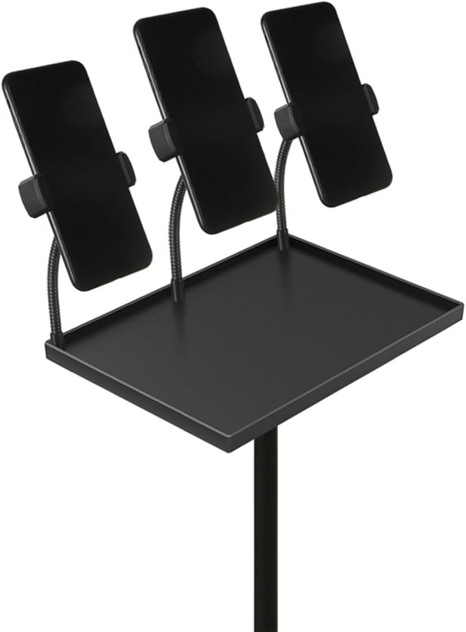 Projector Tray Laptop Tray Platform Holder Pallet for 1/4" Screw Tripod Stand for Office, Home, Stage Meeting Rooms
