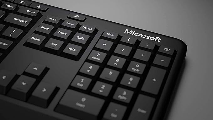 Microsoft Ergonomic Keyboard for Business - Wired - Black