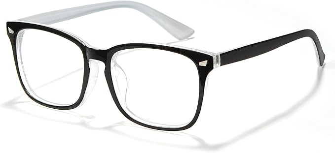 Cyxus Blue Light Glasses Men Women Reduce Eye Strain UV Blocking for Office Work Computer Screen 8082