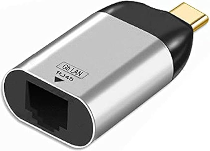 Chenyang USB C to Ethernet Adapter USB Type C Gigabit Ethernet LAN Network Adapter for Laptop