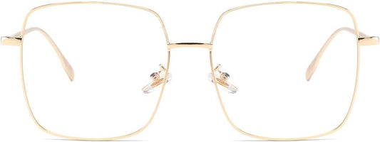 Dollger Blue Light Blocking Glasses women Anti Glare UV Filter Computer Gaming Glasses Retro matal square Eyeglasses Frame