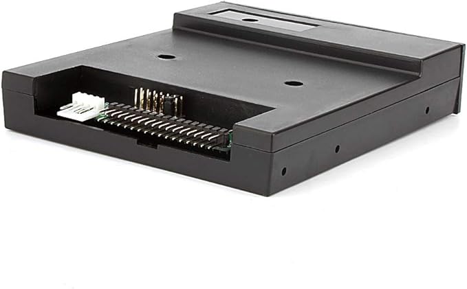 Floppy & Tape Drives-3.5in 1.44MB Sfr1m44-u100k Updated Version USB Flash Disk Floppy Drive Emulator + CD Screws Black