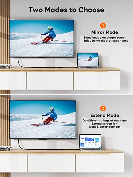 CableCreation HDMI Male to DVI Female 0.5ft [10 Pack], Bi-Directional HDMI Male to DVI-I (24+5) Female Adapter, for PC, TV, TV Box, PS5, Blue-ray, Xbox,Switch