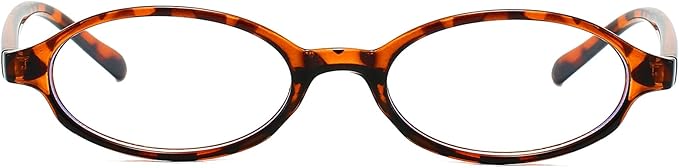 Retro Small Oval Glasses for Women Men 90s Small Face Blue Light Eyeglasses Cosplay Y2K Fake Glasses