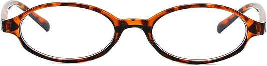 Retro Small Oval Glasses for Women Men 90s Small Face Blue Light Eyeglasses Cosplay Y2K Fake Glasses