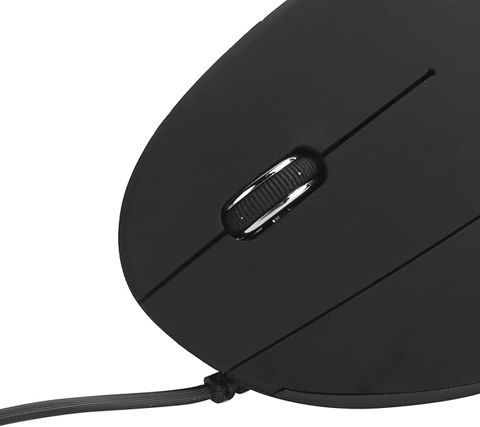Wired Left Hand Mouse,Vertical Left Hand Mouse,Mouse Vertical Ergonomic 800/1200/1600DPI USB Optical Mouse,Easy to Use. (Left Hand Wired)