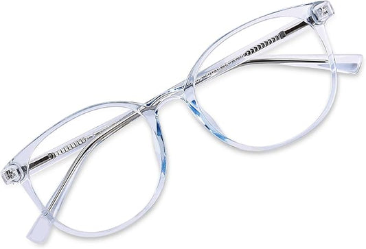 OPTOFENDY Blue Light Glasses for Women, TR90 Fashion Blue Light Blocking Glasses for Computer