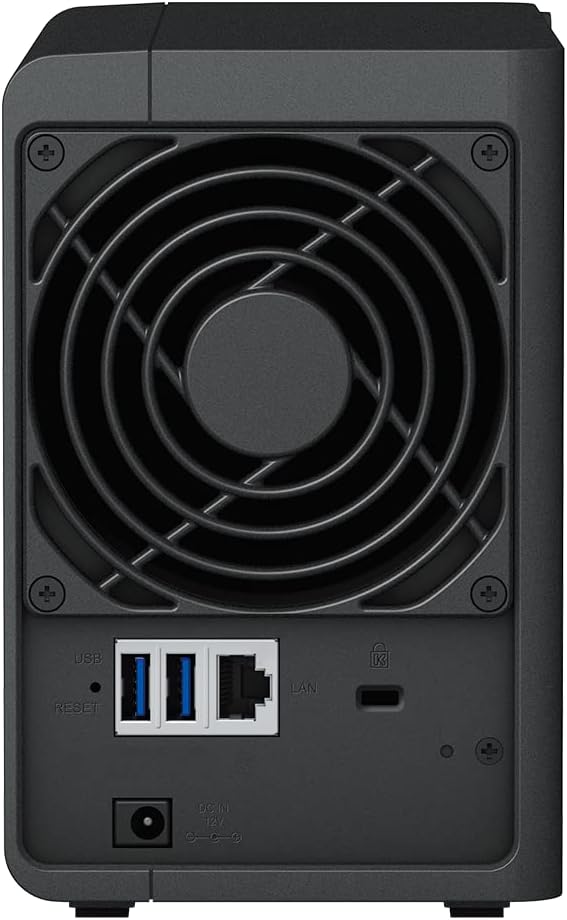 Synology DS223 2-Bay Diskstation NAS (Realtek RTD1619B Quad-Core 2GB Ram 1xRJ-45 1GbE LAN Port) 8TB Bundle with 2 x 4TB Seagate IronWolf NAS HDDs