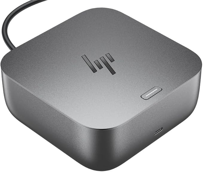 HP 100W G6 Thunderbolt 4 Dock Port Replicator Bundle with DKZ Hub (Universal Thunderbolt/USB-C Docking Station, Single Cable for Charging, Data Transfers to Any Brand Laptop) 9X472UT#ABA