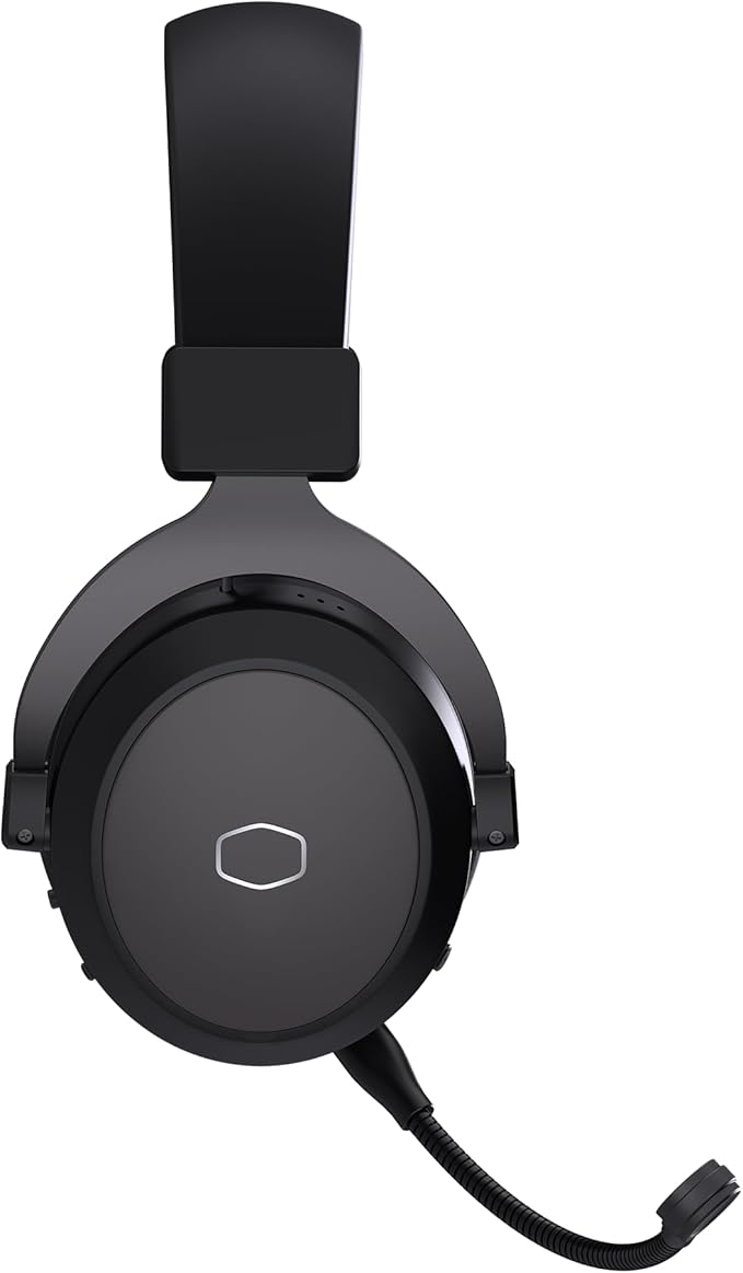Cooler Master CH351 Wireless Gaming Over-Ear Headset – 3D Surround Sound, Lightweight, 2.4GHz | Bluetooth, 50mm Drivers, Unidirectional | Detachable Mic, 30-Hour Battery Life