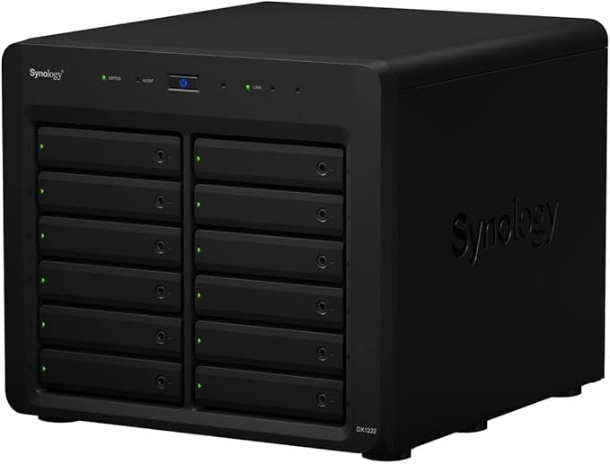 Synology 12 Bay Disk Expansion DX1222 (Diskless)