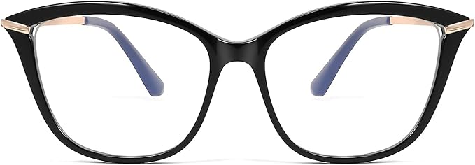 FEISEDY Blue Light Blocking Glasses Computer Glasses Women Men Cateye TR90 Frame B2772