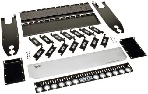 Tripp Lite High Density Fiber Enclosure Panel, 2U, 14-Cassette Capacity (N482-02U)