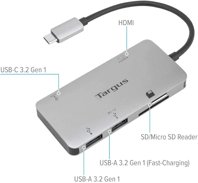 Targus USBC MP VideoAdptr Card Reader