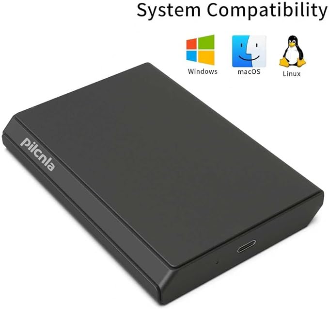 Portable External Hard Drive,USB-C,HDD USB 3.0,for Windows, Mac,Android,TV,Phone,Laptop,Desktop,PS4/5,Xbox One X/S, Xbox 360, Xbox Series X/S (HDD2-500G)