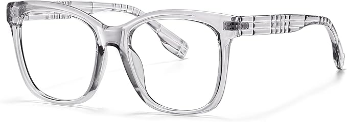 Oversized Square Blue Light Blocking Glasses for Women and Men - Gaming & Computer Anti-Fatigue