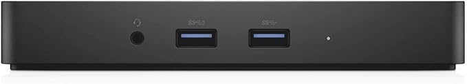 Dell WD15 Monitor Dock 4K with 130W Adapter, USB-C, (450-AFGM),Black