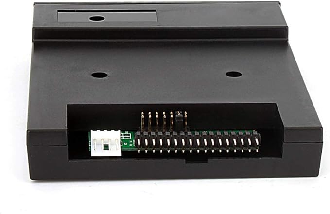 Floppy & Tape Drives-3.5in 1.44MB Sfr1m44-u100k Updated Version USB Flash Disk Floppy Drive Emulator + CD Screws Black