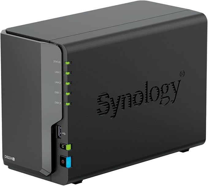 Synology DS224+ 2 Bay NAS Desktop: Efficient Storage Solution