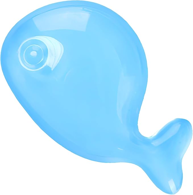Gel Wrist Rest for Keyboard and Mouse Transparent Blue Whale Elbow Pad Cushion Ergonomic Cute Clear Cool Mouse Wrist Pad Silicone Non-Slip Support for Computer Gaming Home Office Men Hand Pillow