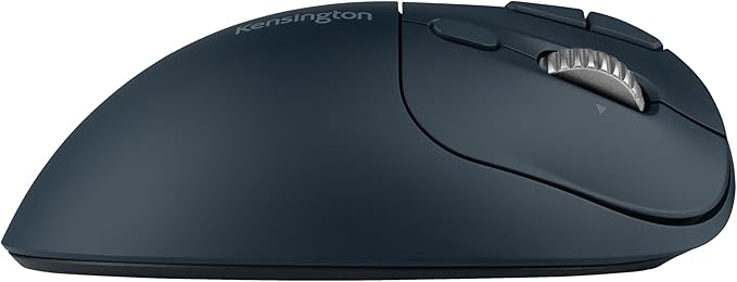 Kensington TB550 Wireless Trackball Mouse, Thumb Operated, Rechargeable, Ergonomic Design (K72196WW), Black