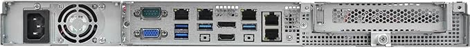 AsRock Rack 1U4LW-B650/2L2T 1U RackmountGeneral Purpose/Storage Server Barebone Single Socket AM5 (LGA 1718) AMD Ryzen 7000 Series Processors 4 SATA Bays Dual 10G LAN Dual 1G LAN