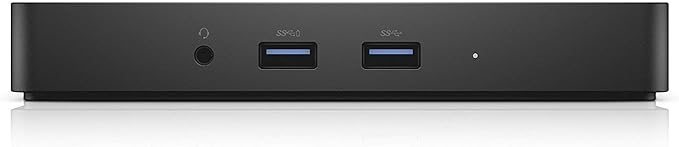 Dell WD15 Monitor Dock 4K with 180W Adapter, USB-C, (450-AEUO, 7FJ4J, 4W2HW) (Renewed)