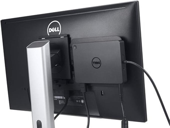 Dell WD15 Monitor Dock 4K with 130W Adapter, USB-C, (450-AFGM, 6GFRT) (Renewed)