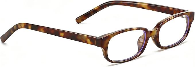 HJSTES Vintage Blue Light Glasses for Women Men Round Bluelight Blocking Glasses Thick TR90 Frame Eyeglasses