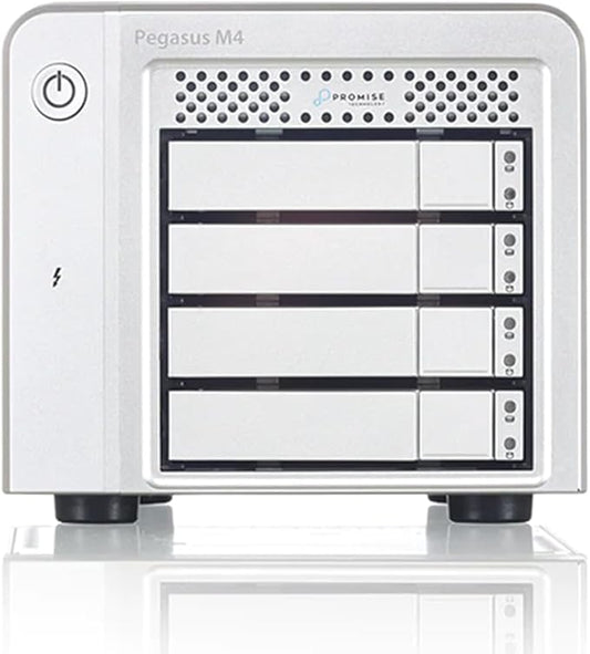 Promise Technology Pegasus M4 4-Bay Thunderbolt 3/4 RAID Array - 8TB SSD