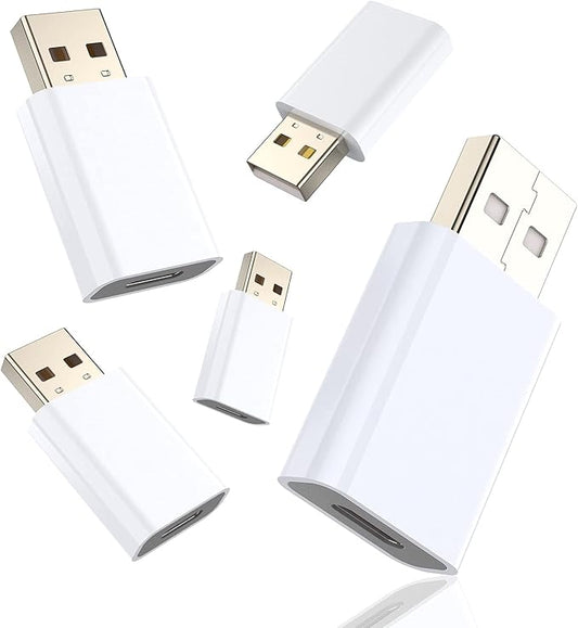 USB C Female to USB Male Adapter Compatible with Apple Watch MagSafe Charger,Type C to A Charger Cable Converter for iPhone 16 15 14 13 12 Mini Pro Max,Airpods iPad,Galaxy Note,Google Pixel 9 8 7 XL