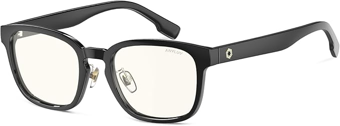 ANYLUV Blue Light Glasses Men Women Computer Gaming Glasses Anti Eyestrain Lightweight Blue Light Blocking Glasses