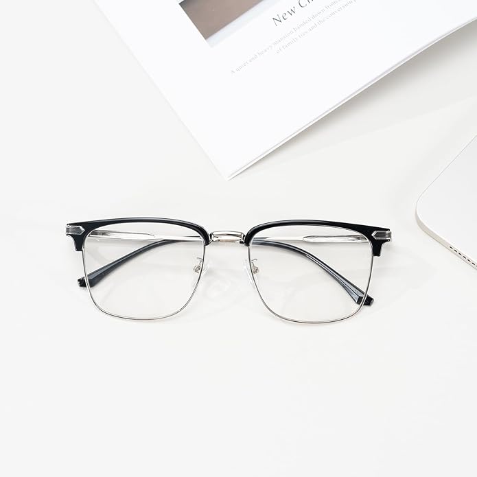 Blue Light Blocking Glasses for Men Anti-Fatigue Computer Monitor Gaming Glasses Prevent Headaches Glasses